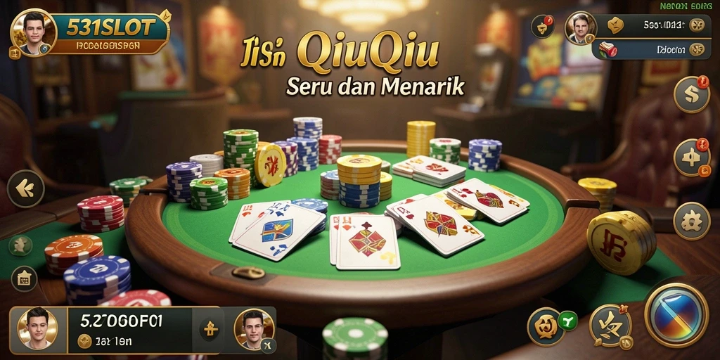 Tampilan gameplay QiuQiu yang seru di 531SLOT.
