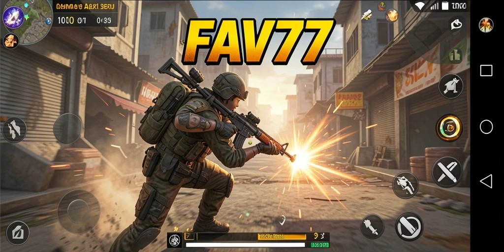 Screenshot gameplay FAV77 yang menampilkan aksi seru dan intens.