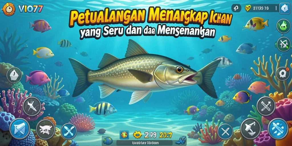 Gameplay menarik menangkap ikan di VIO77 dengan grafis indah.